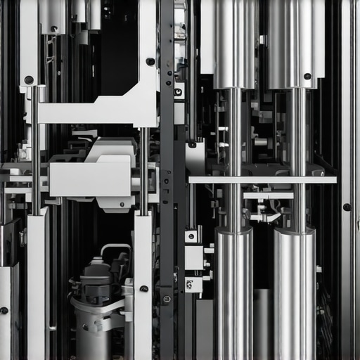 Close-up view of soundproof and vibration control features in a dishwasher