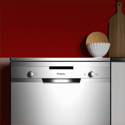 Modern dishwasher showcasing soundproofing and durable stainless steel interior