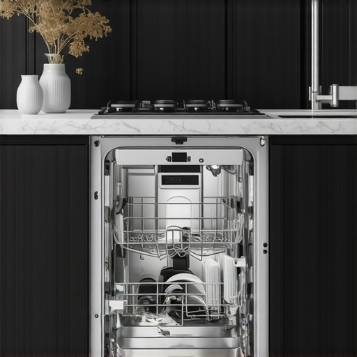 Quiet Dishwasher with Powerful Cleaning & Energy Star Savings
